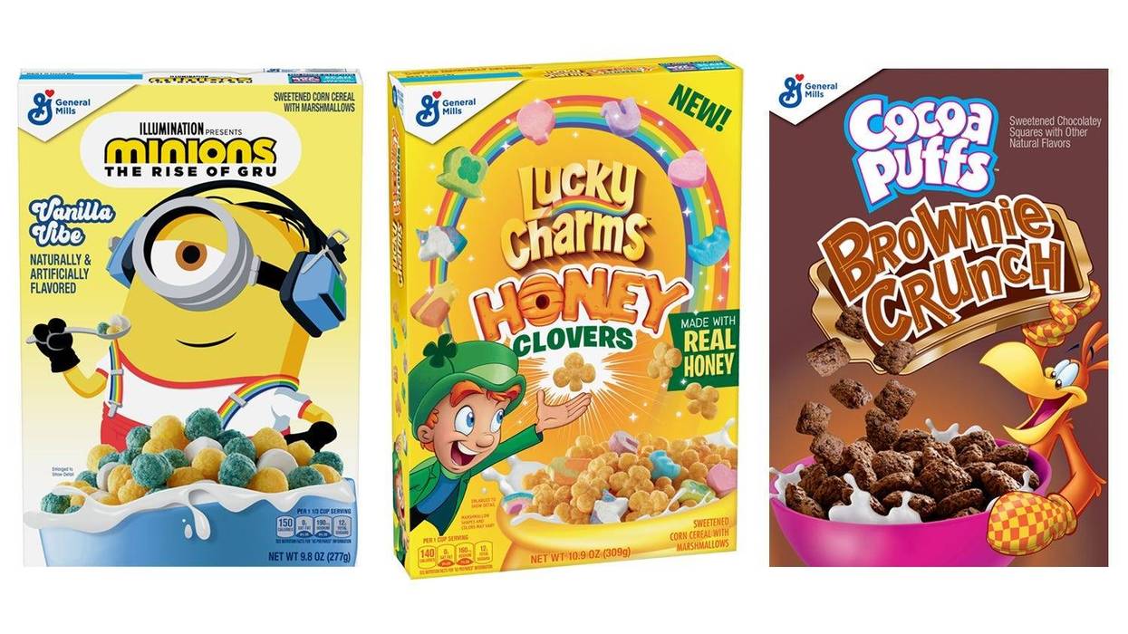 General Mills, Cereal, New Flavors, Sugar, Breakfast