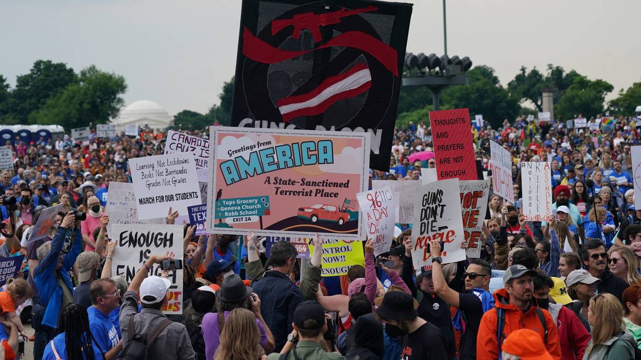 General view during March for Our Lives 2022 on June 11, 2022 in Washington, DC.