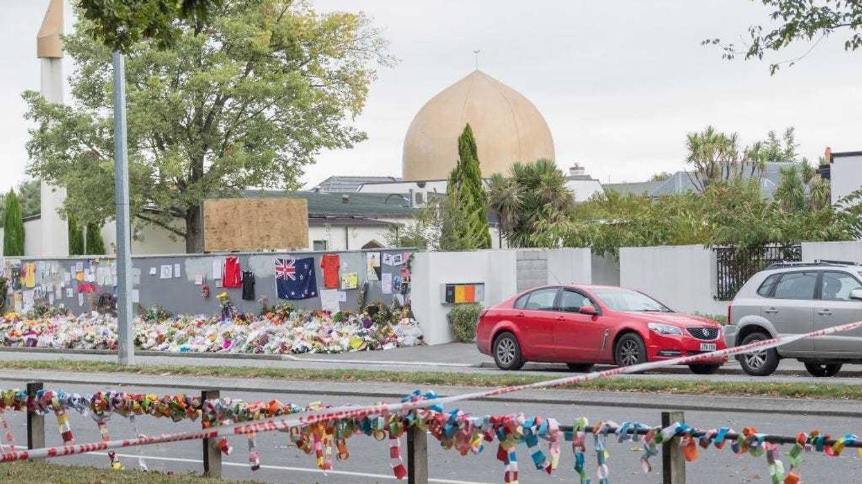 General view of Al Noor mosque prior to islamic prayers in Hagley Park near Al Noor mosque on March 22, 2019 in Christchurch, New Zealand