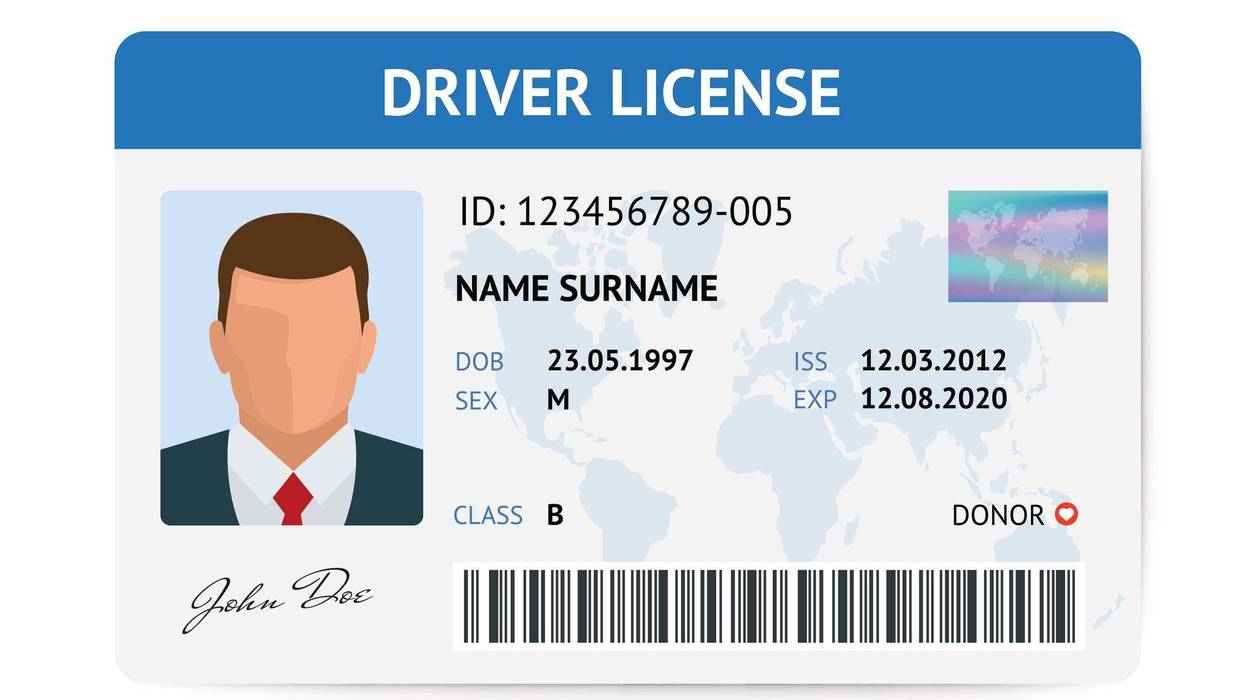 Generic drivers license