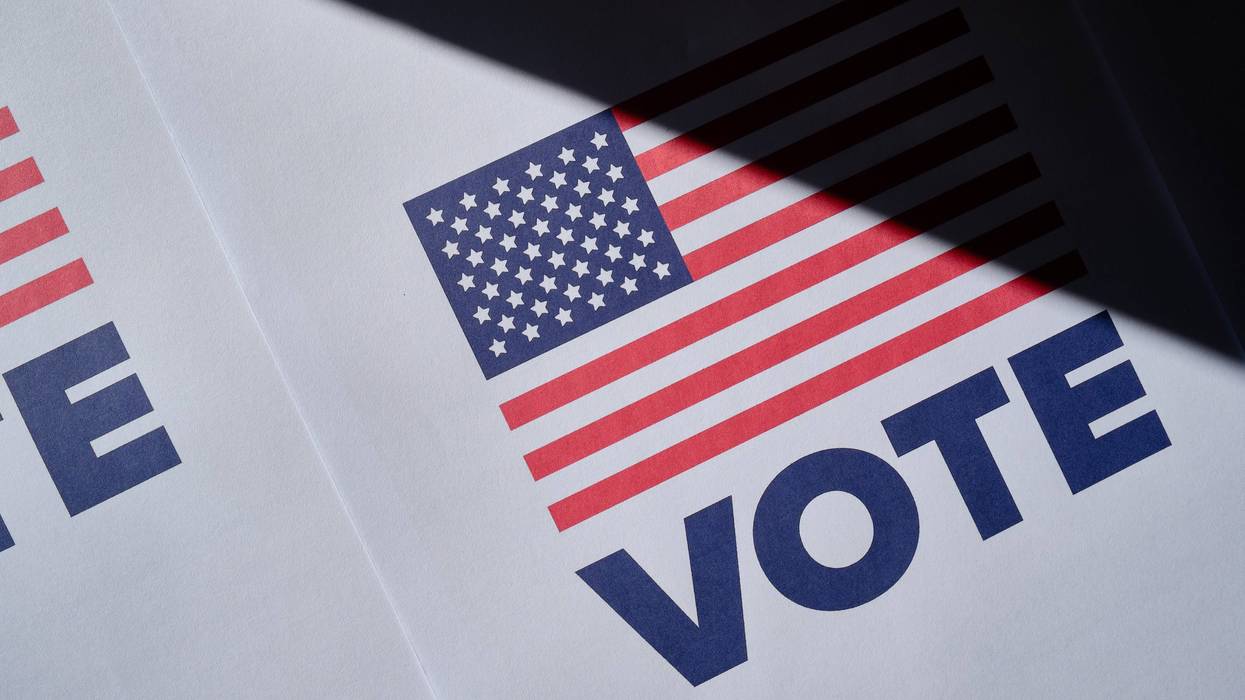 Generic stock photo for voting