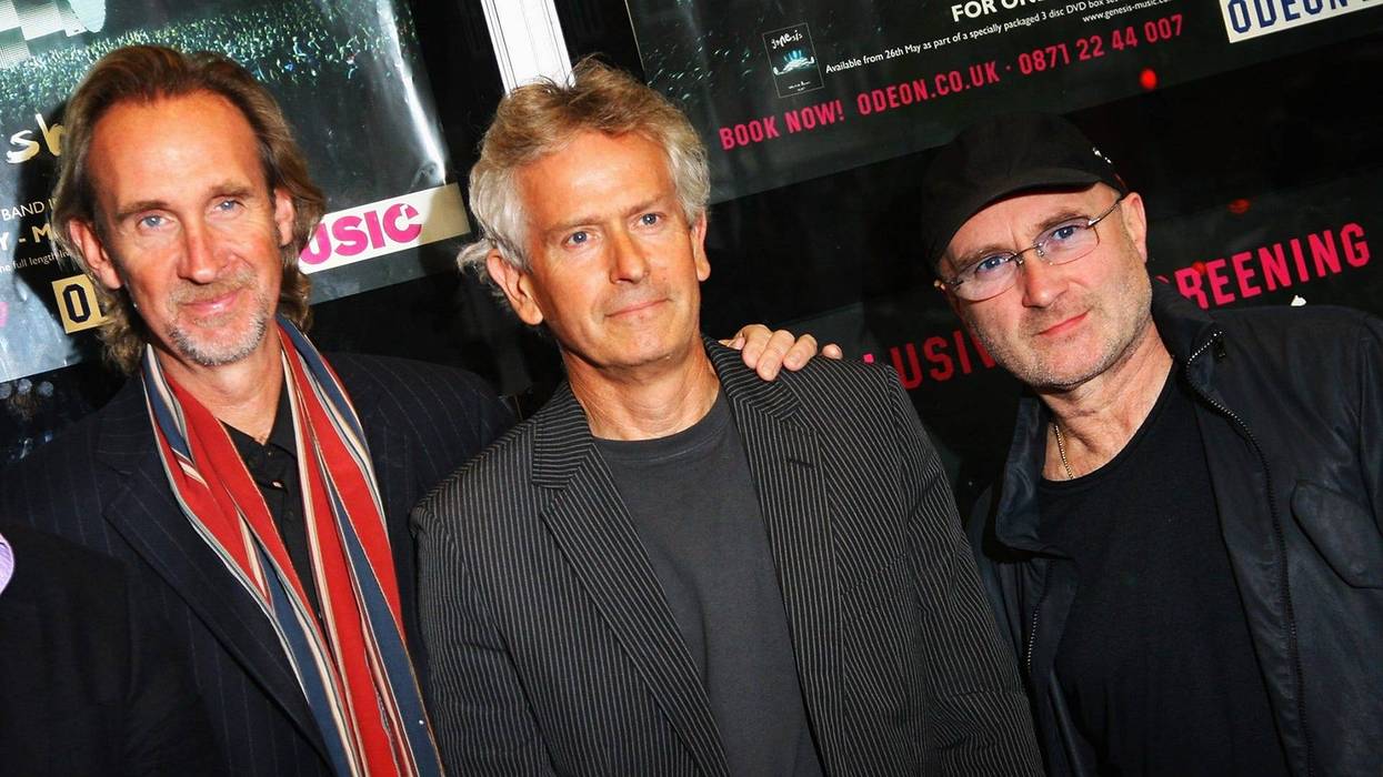 Genesis: Mike Rutherford, Phil Collins, and Tony Banks