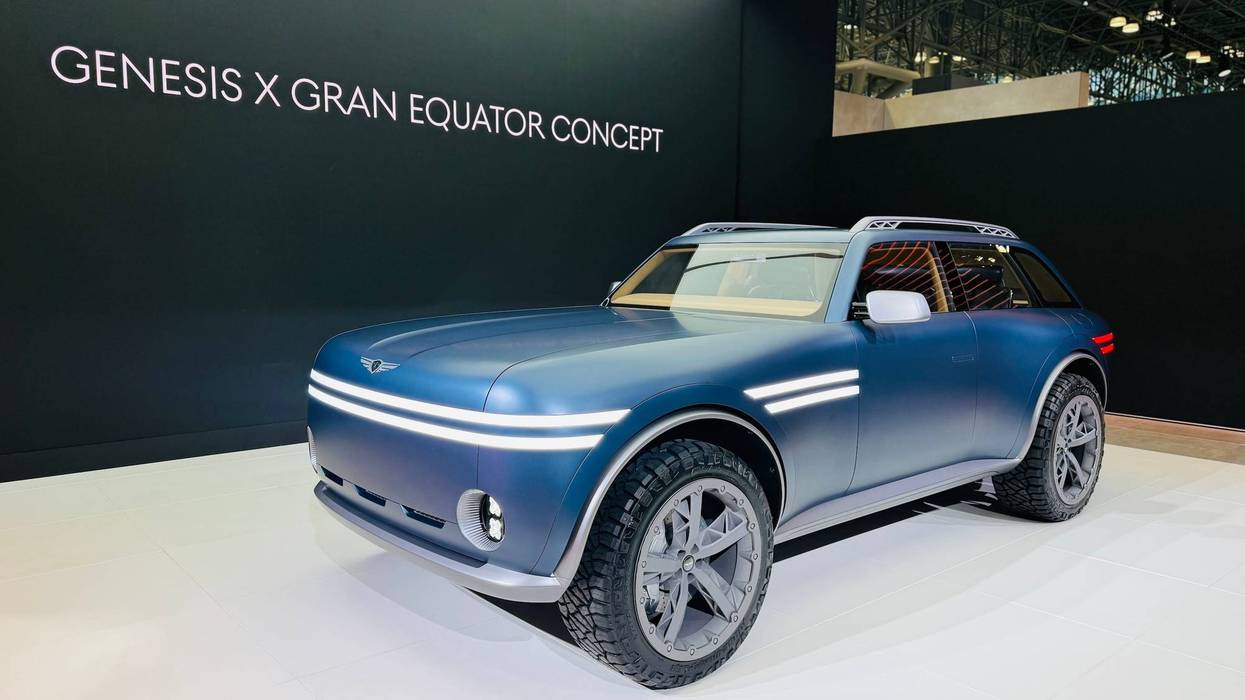 Genesis X Gran Equator concept car.