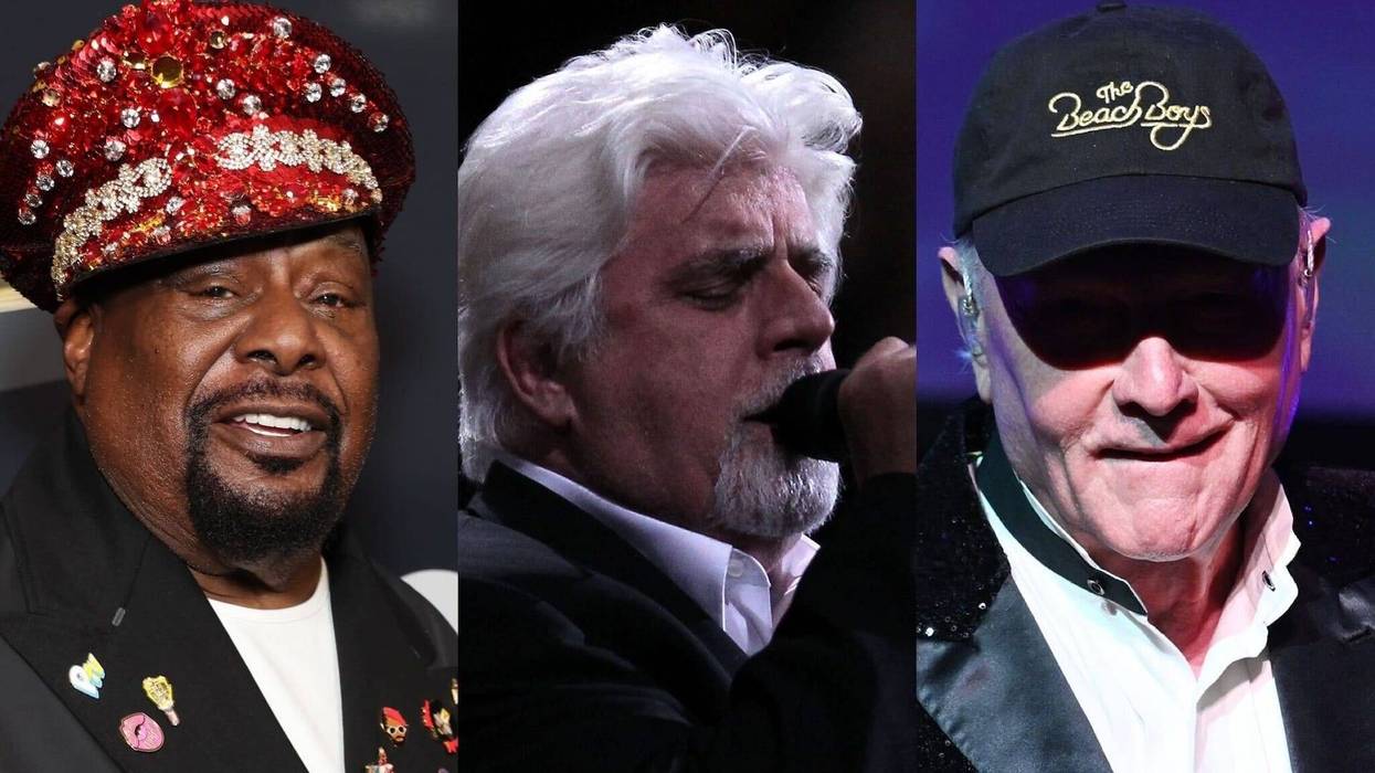 George Clinton, Michael McDonald, Mike Love
