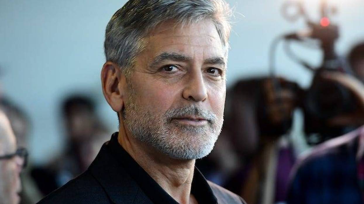George Clooney, Red Carpet, Beard, Catch-22 UK Premiere, 2019