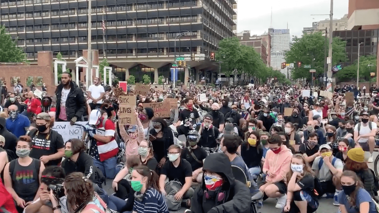 George Floyd protest in Philadelphia