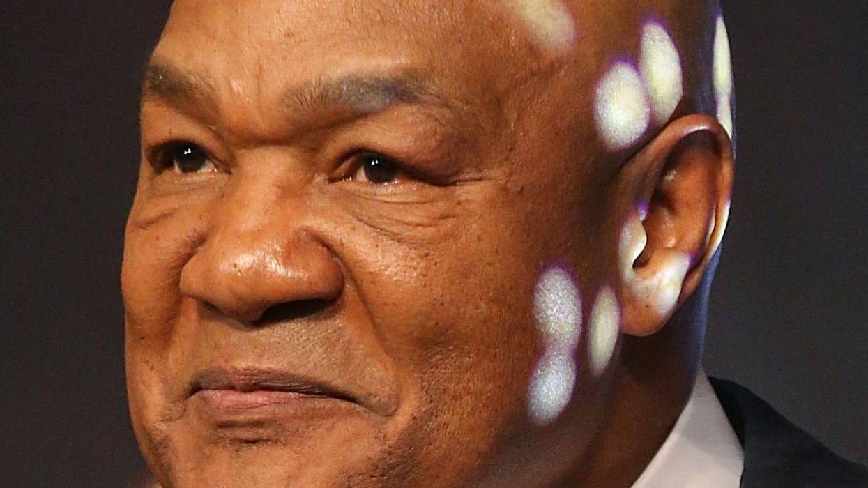 George Foreman attends the Houston Sports Awards on February 8, 2018 in Houston, Texas.