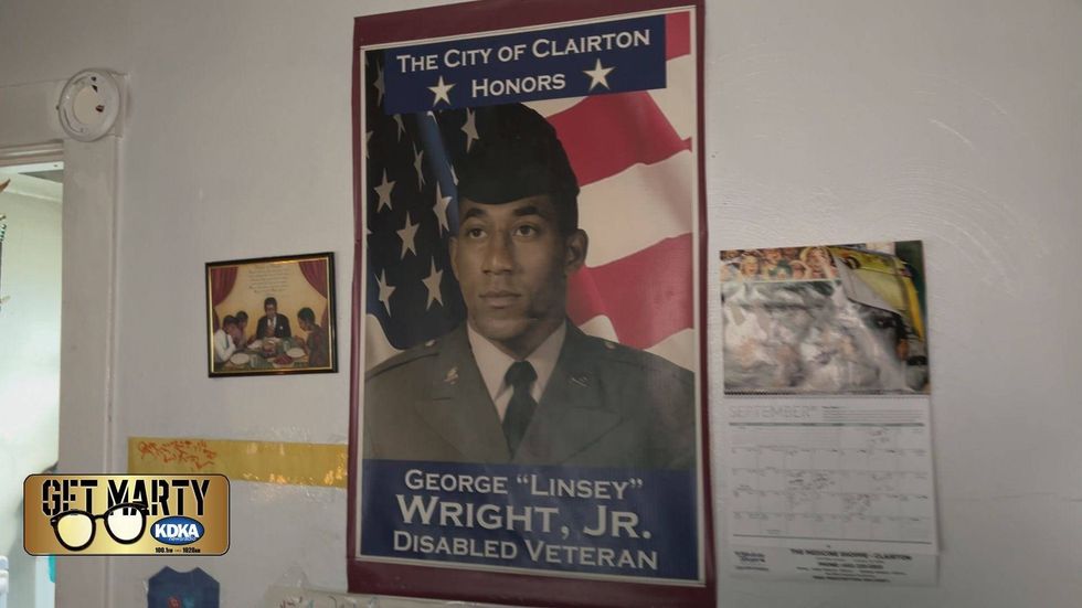 George "Lenny" Wright is a disabled Army veteran who was injured in the Gulf War.