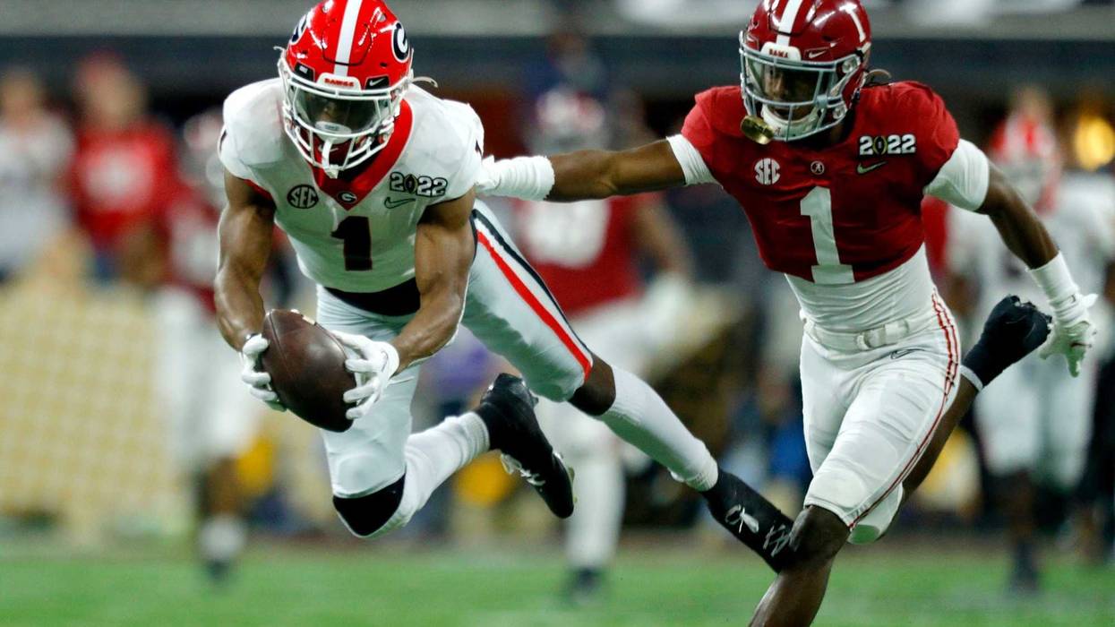 George Pickens diving catch vs Alabama