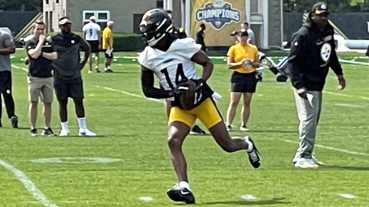 George Pickens in practice