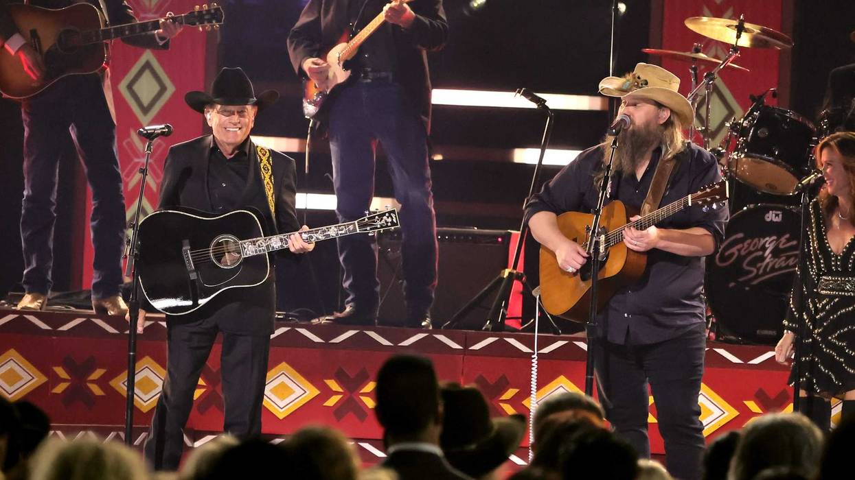George Strait and Chris Stapleton