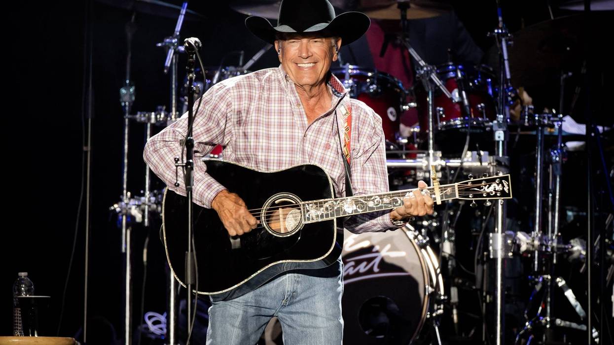 George Strait performs onstage during Austin City Limits Festival at Zilker Park on Oct. 1, 2021, in Austin, Texas.