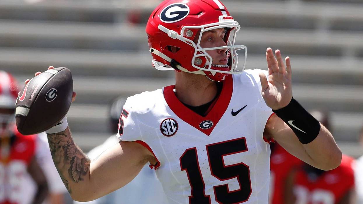 Georgia Bulldogs Quarterback Carson Beck