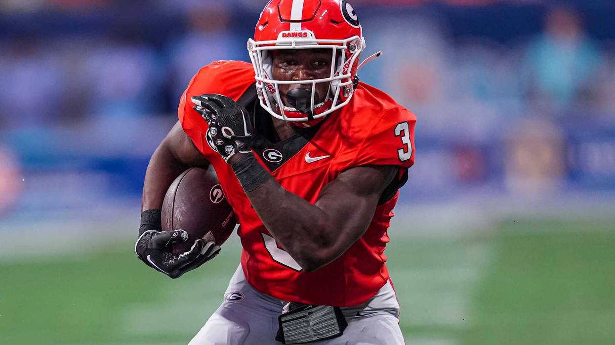 Georgia Bulldogs Running Back Nate Frazier