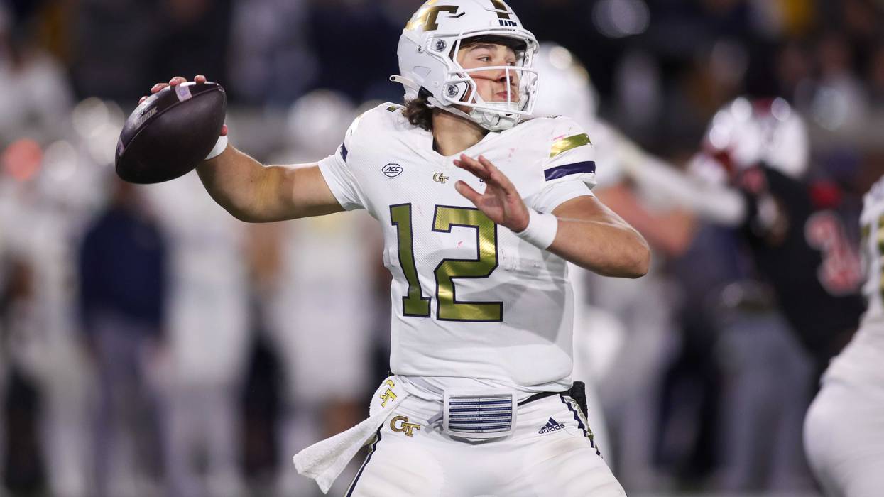 Georgia Tech Yellow Jackets Quarterback Aaron Philo