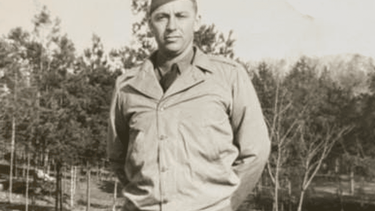Gerald R. Helms in Army uniform