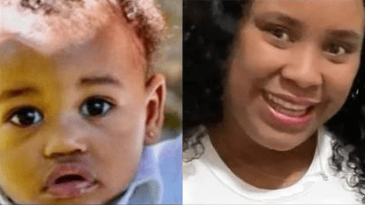 Geraldina Peguero-Mancebo and 1-year-old Jeyden Peguero