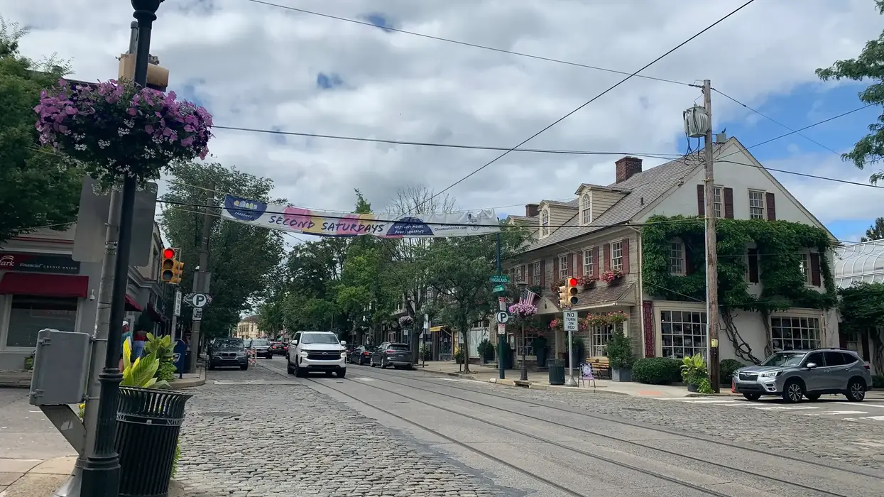 Germantown Avenue in Chestnut Hill