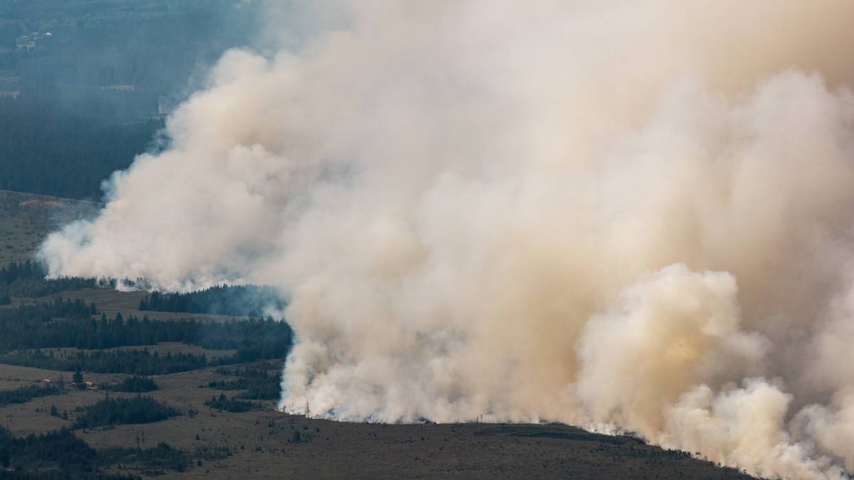 Germany Belgium Europe Wildfires
