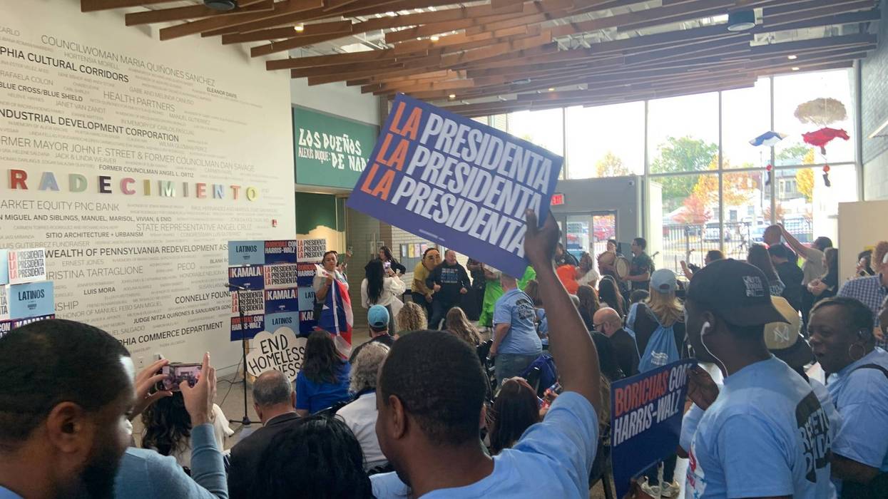 Get Out The Vote rally for Harris in North Philadelphia on Wednesday, Oct. 30, 2024.