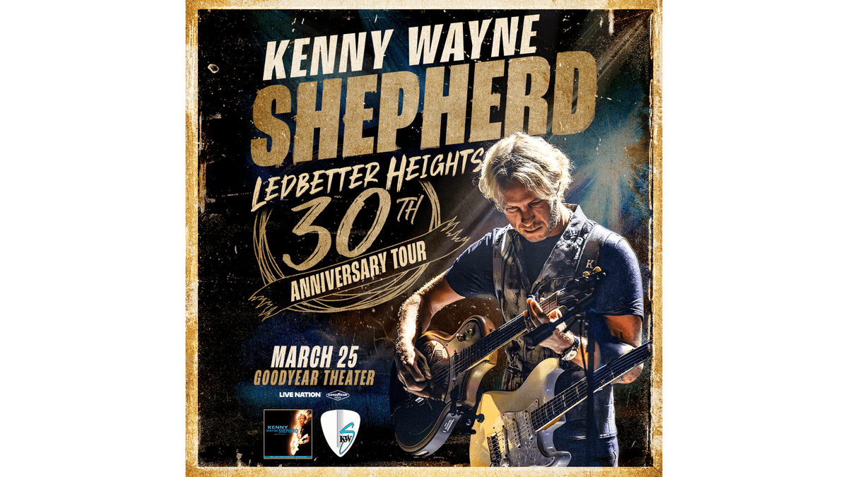 You could win tickets to see Kenny Wayne Shepherd at Goodyear Theatre!