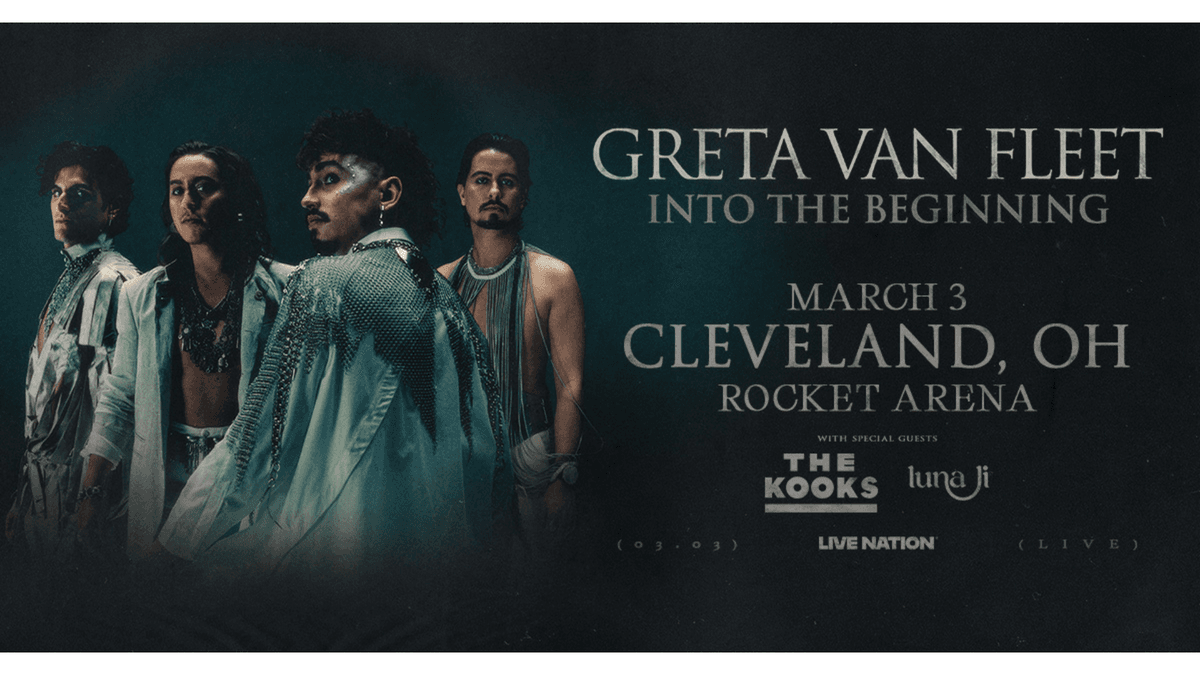 Enter to win tickets to see Greta Van Fleet at Rocket Arena!