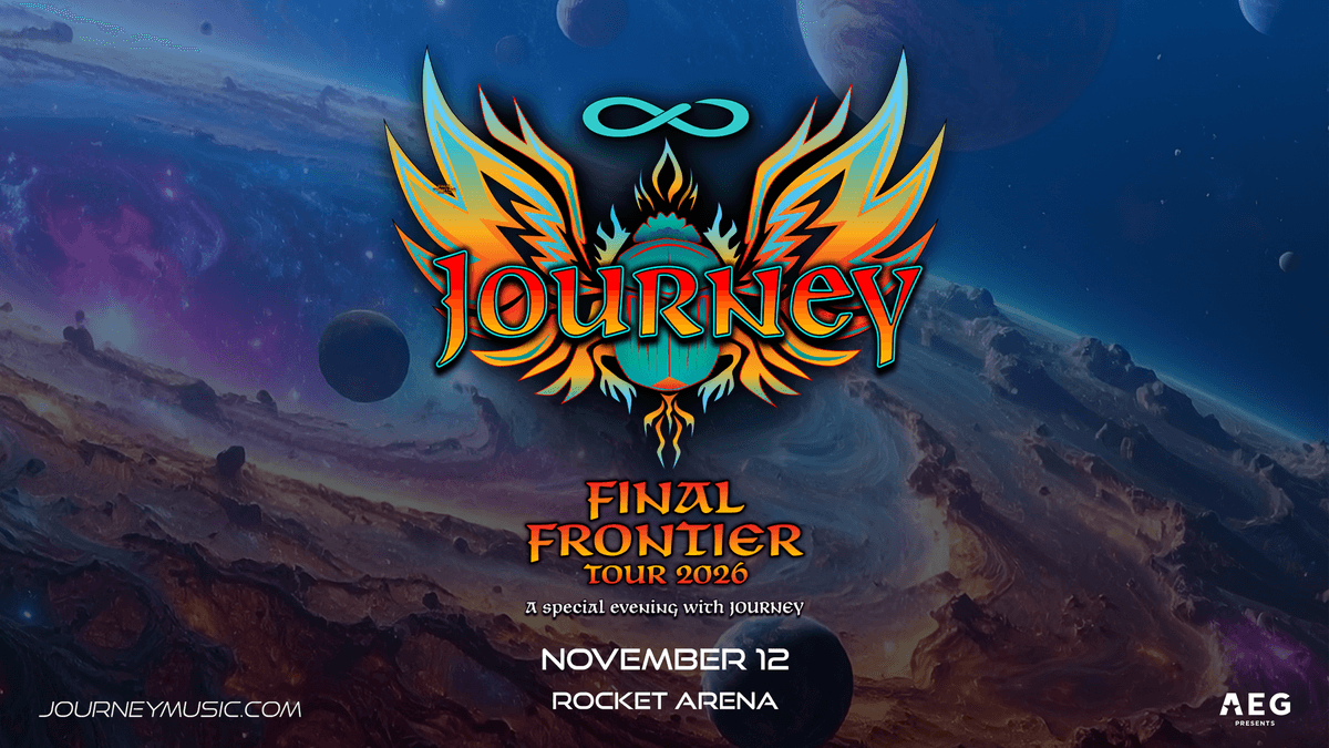 You could win tickets to see Journey: The Final Frontier Tour at Rocket Arena!