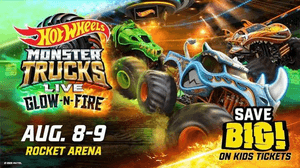 Hot Wheels Monster Trucks Live Glow-N-Fire