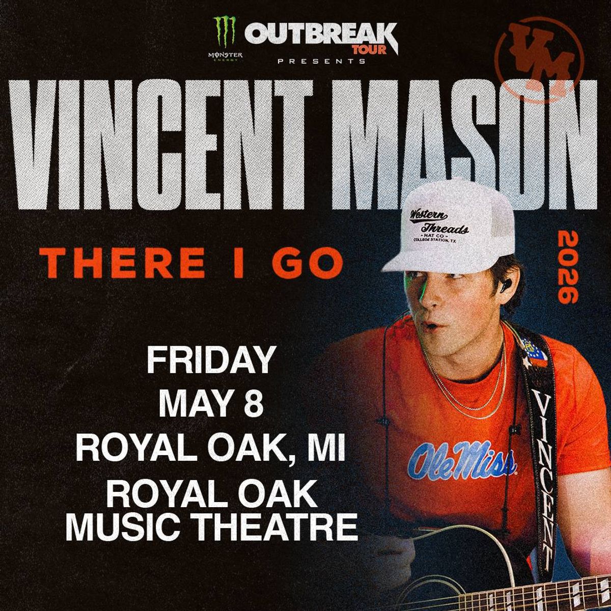 Win Vincent Mason Tickets!