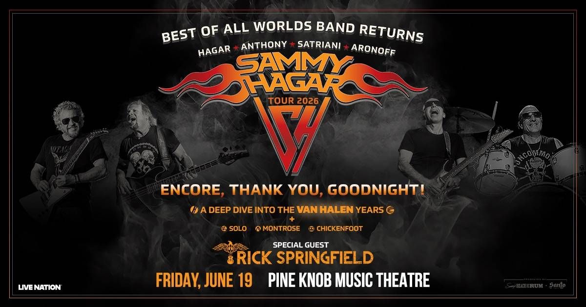 Win Sammy Hagar Tickets!