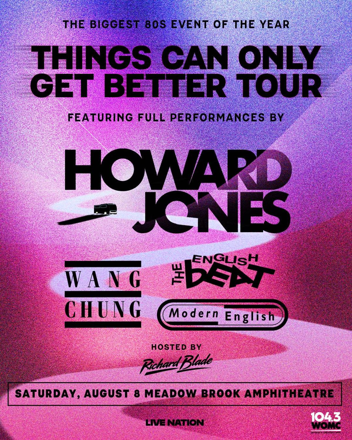 Win Tickets to see Howard Jones!