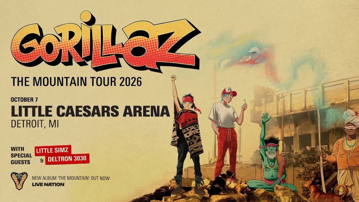Enter For a Chance To Win Gorillaz Tickets!