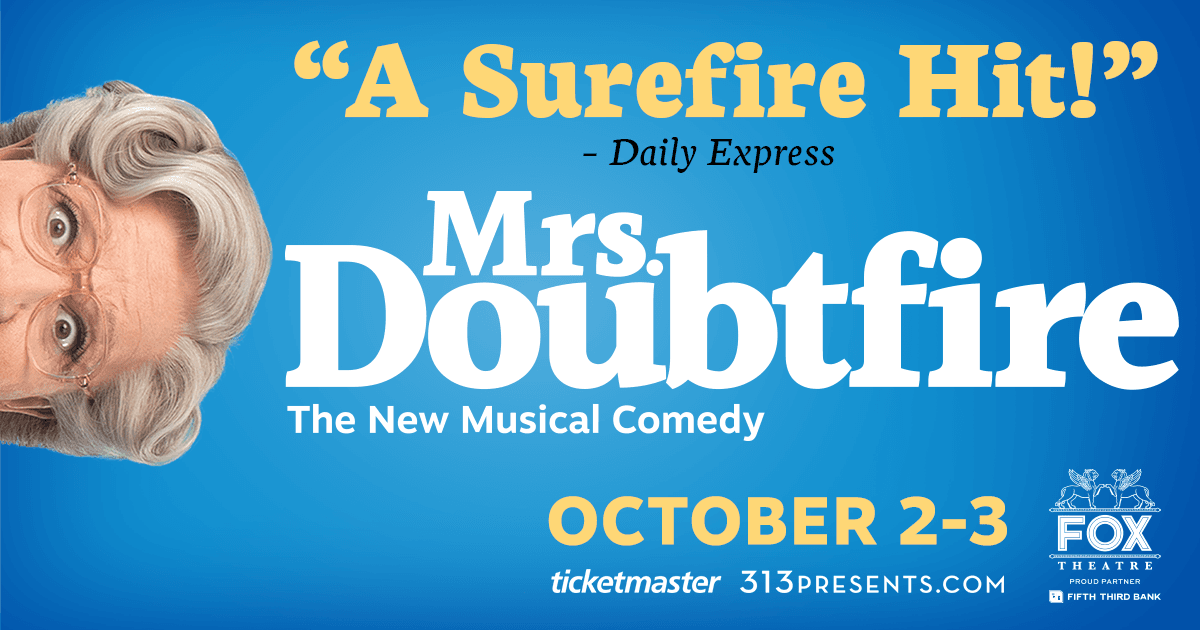 Win Tickets to to see Mrs. Doubtfire Live!