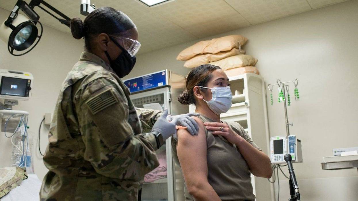 'Getting vaccinated is like wearing body armor' says Army Public Health Center expert