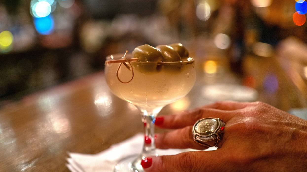 Getty Images cocktail glass