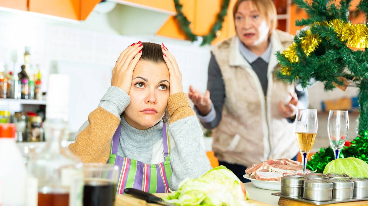 Getty Images - holiday argument