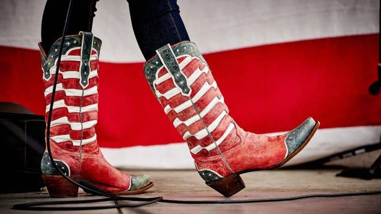 Getty Images Patriotic Cowboy boots