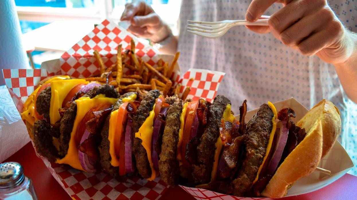 Giant burger