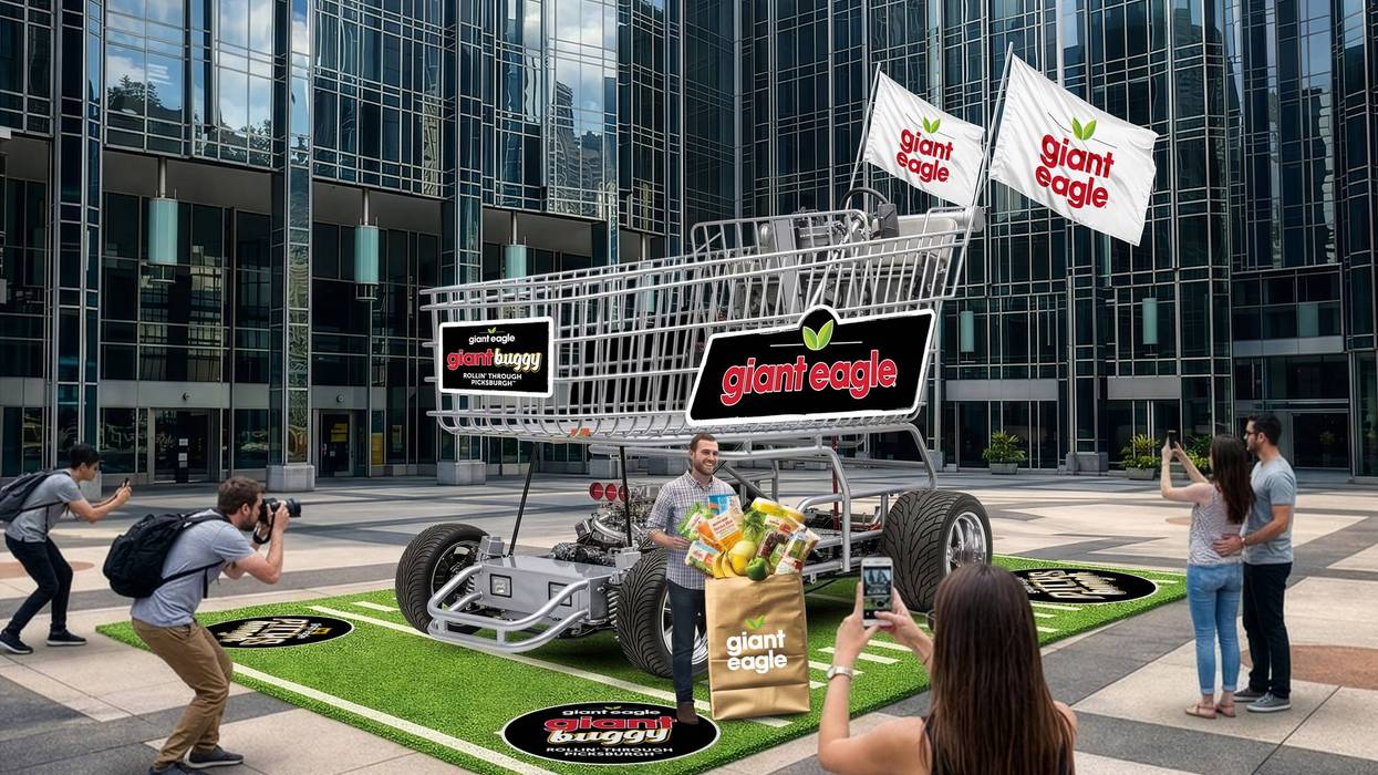 Meet Hines Ward, see Giant Eagle's Giant Buggy!