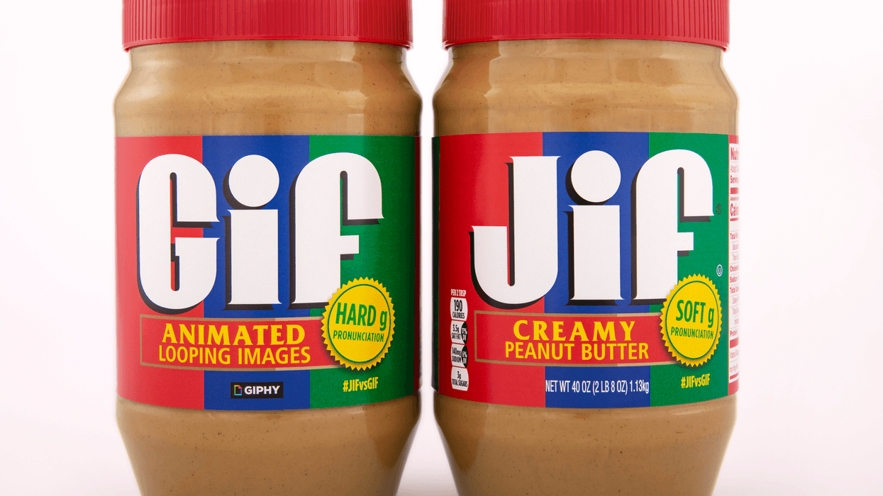 GIF and Jif Peanut Butter