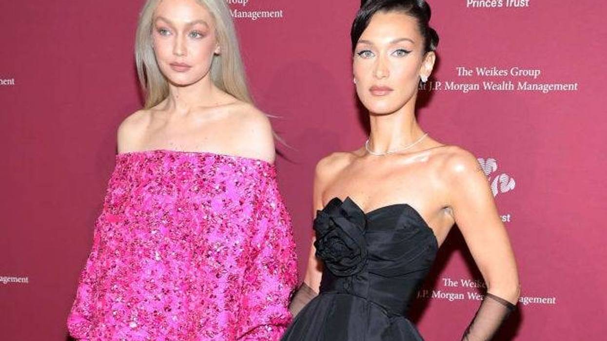 Gigi Hadid and Bella Hadid attend the 2022 Prince's Trust Gala at Cipriani 25 Broadway on April 28, 2022 in New York City.