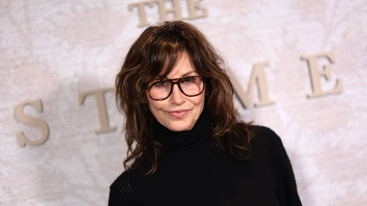 Gina Gershon attends "The Testament Of Ann Lee" New York screening at Crosby Street Hotel on December 09, 2025 in New York City.
