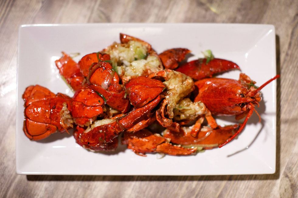 Ginger Scallion lobster at Dim Sum House