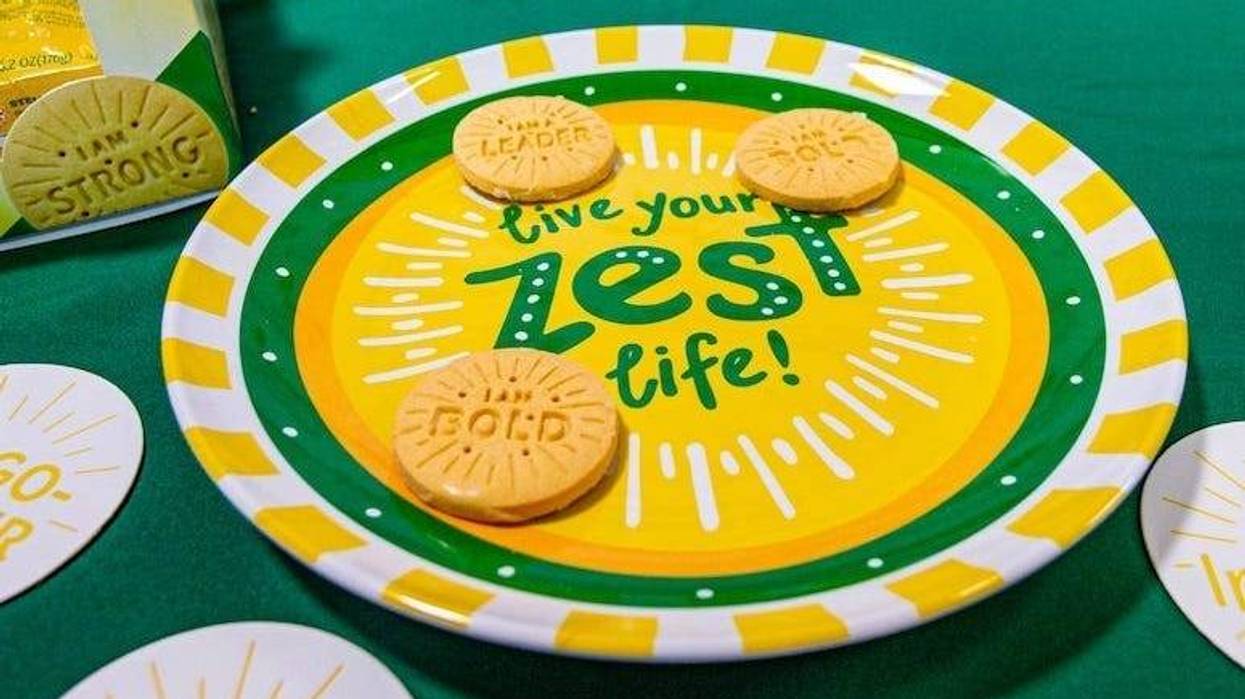 Girl Scout Cookies, Lemon-Ups, Cookies, Girl Scouts, Plate, 2019