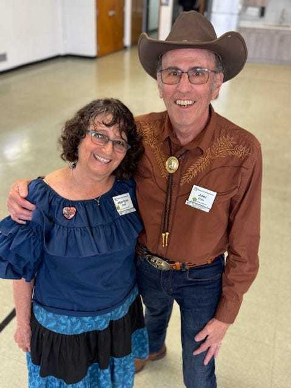 Glenview Squares dancers Marilyn & Joel Fish
