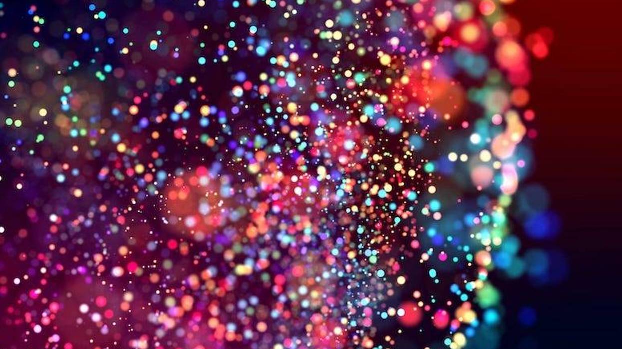 Glitter, Sparkles, Dark Background