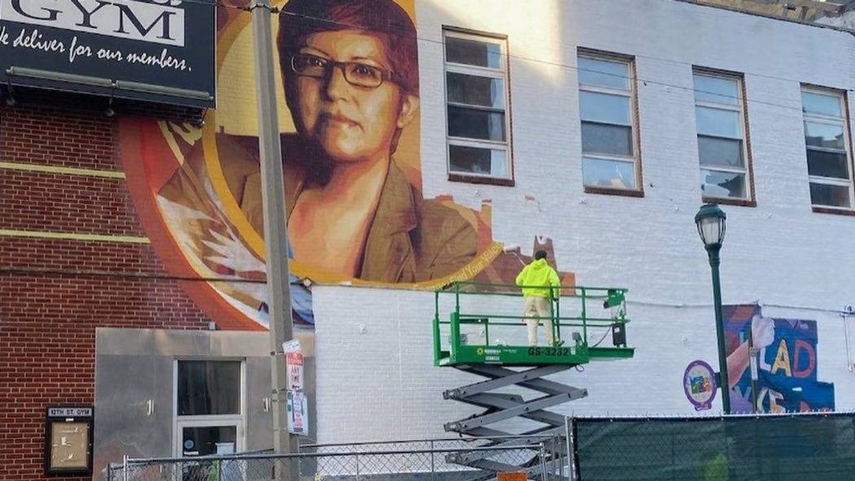 Gloria Casarez mural