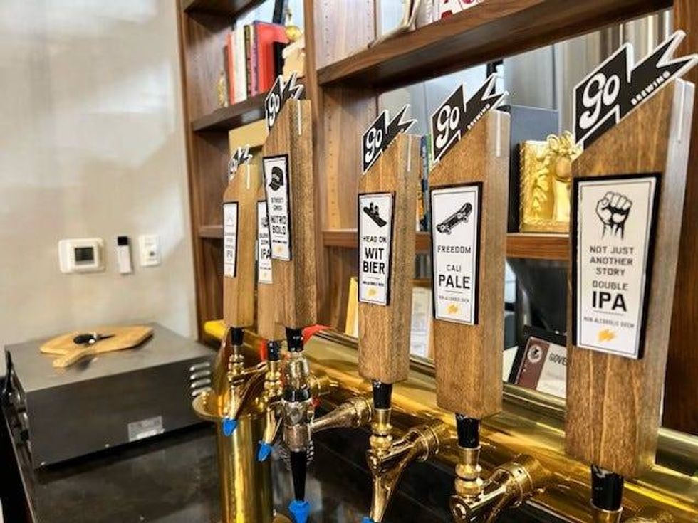 Go Brewing taps