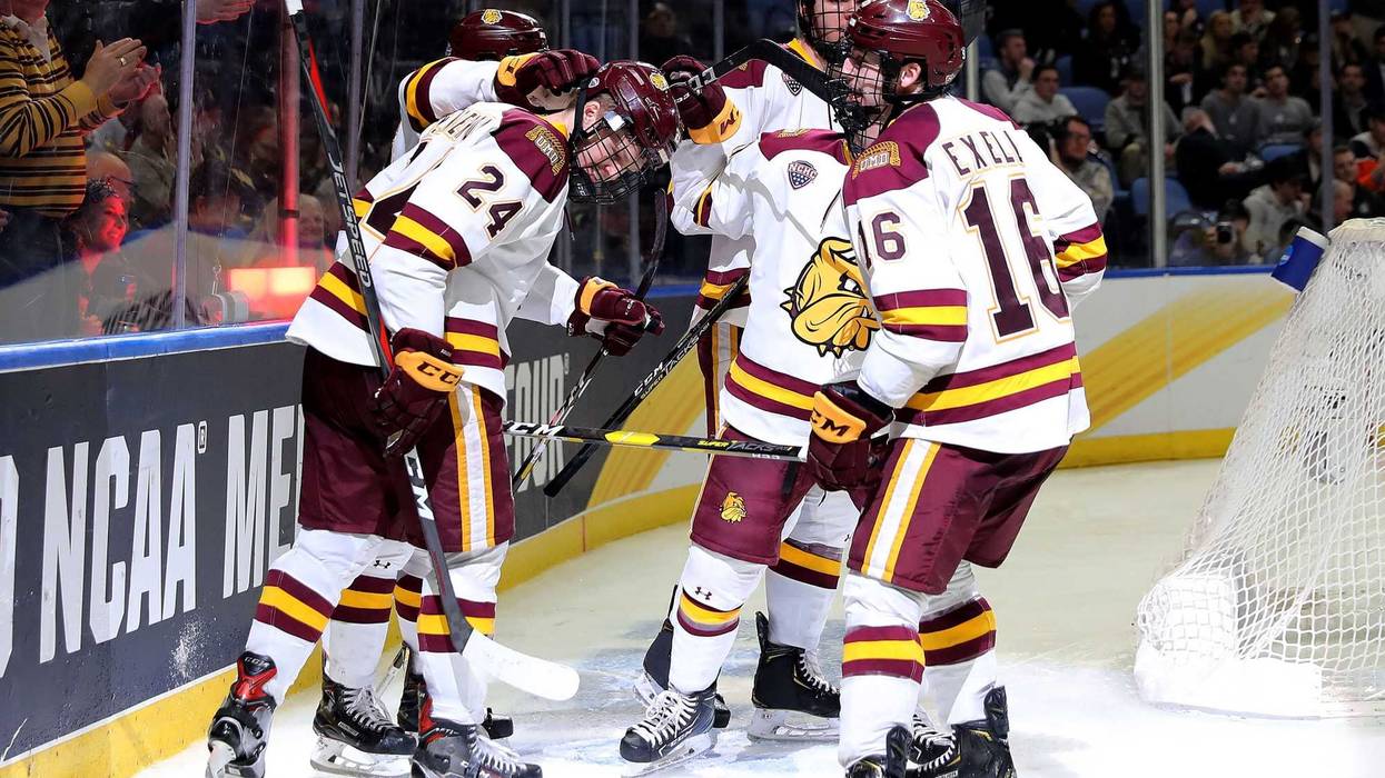 Goal for the Bulldogs