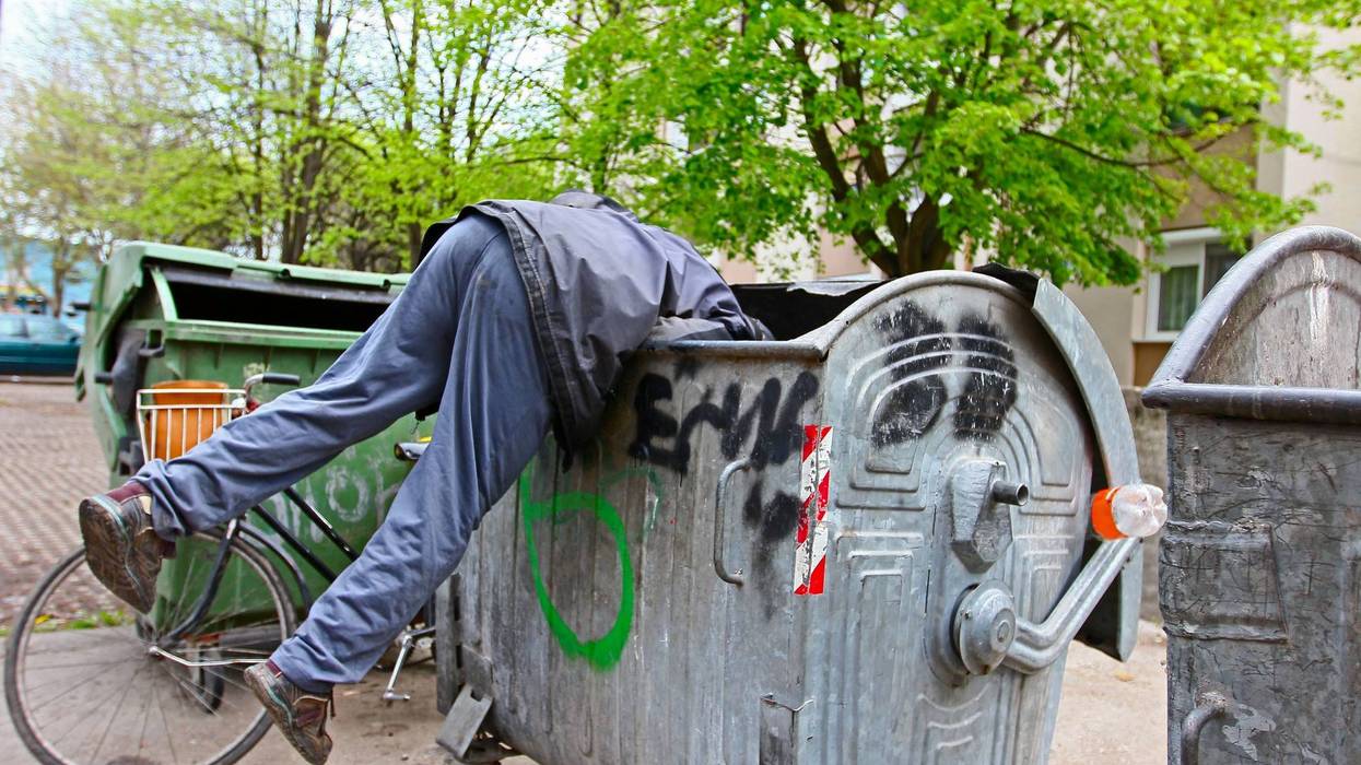 Going Through Trash